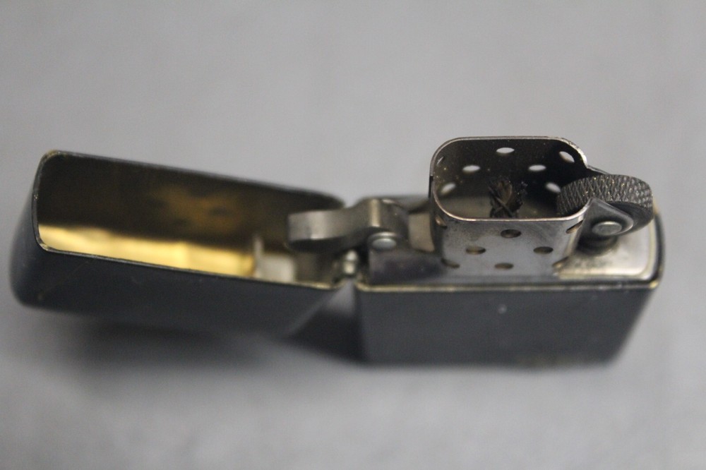 Zippo Lighter Matte Black Color *USED*