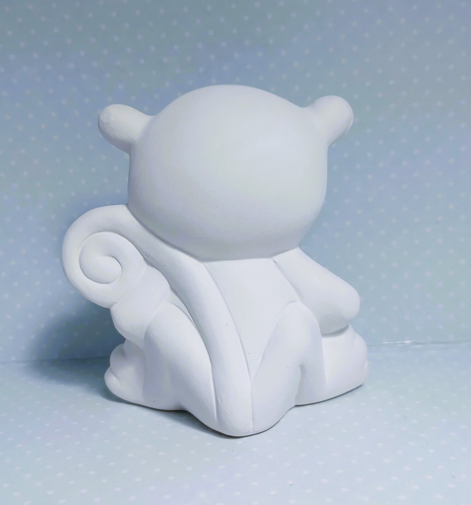 Monkey ~ Ceramic Bisque Ready to Paint