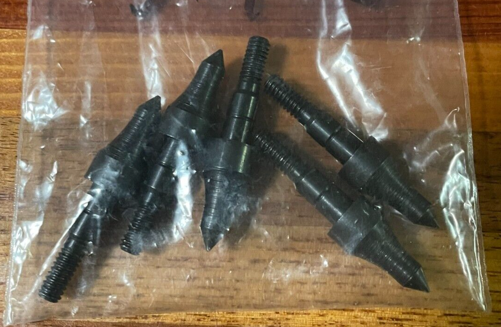 Archery Field Practice Target Tips 100 Grain, 5/16", 5 pack