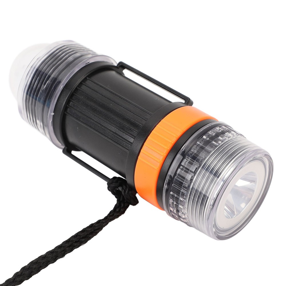 Waterproof Dive Strobe Flashlight High Brightness LED For Underwater Advent DGPM