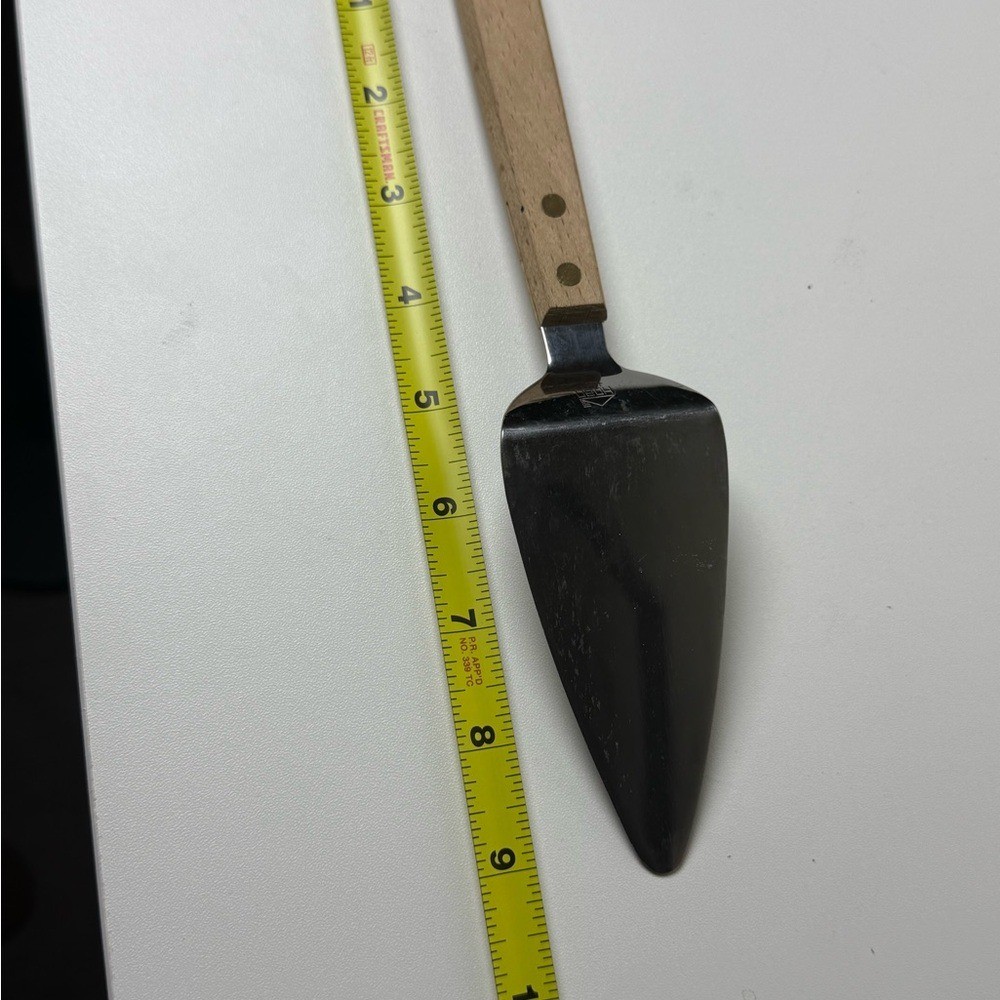 Wood Handle Stainless Steel Cake Server