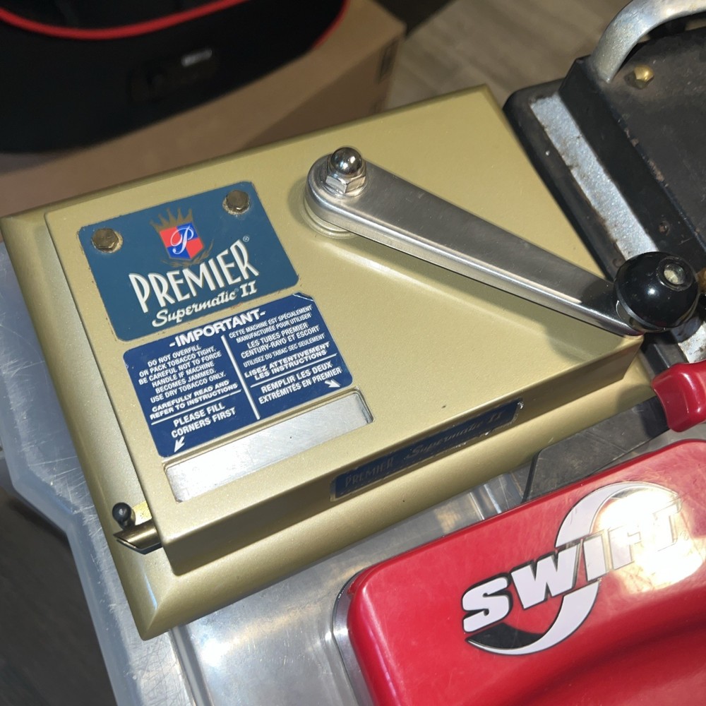 4 Cigarette Rollers- Premier Supermatic 2 II Cigarette Making Machine + More
