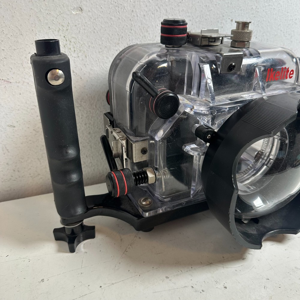 Ikelite Clear Black Polycarbonate Threaded Mount Underwater SLR Camera