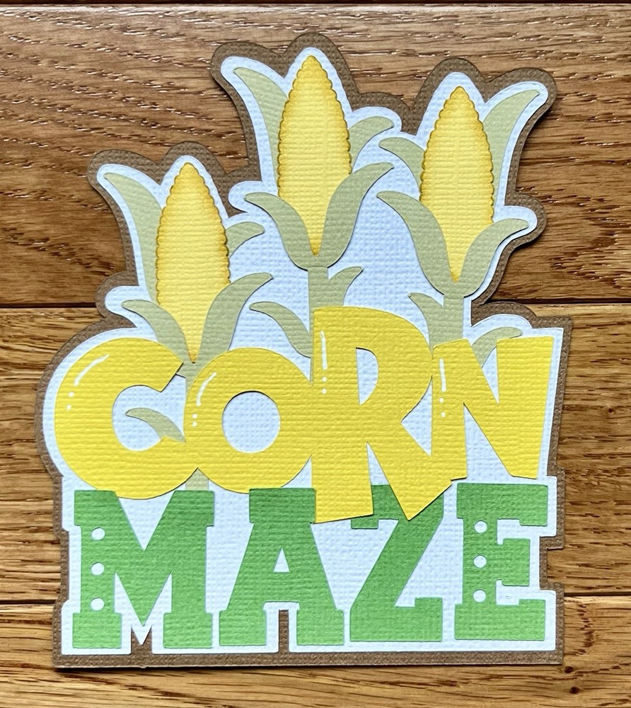 Paper Piecing Corn Maze Title
