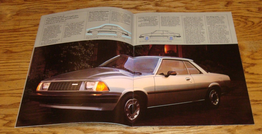 Original 1981 Mazda 626 Sales Brochure 81