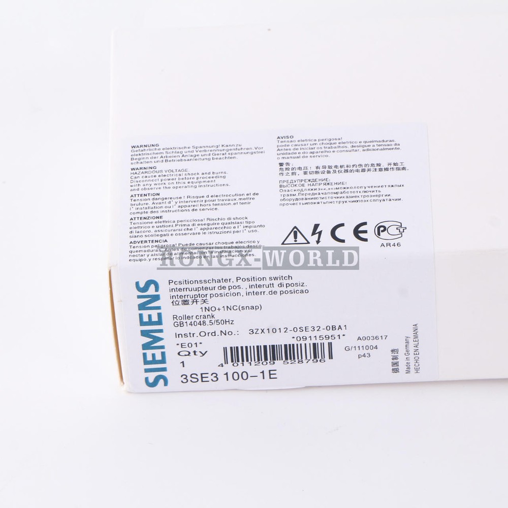 ONE SIEMENS 3SE3100-1E Limit Switch New