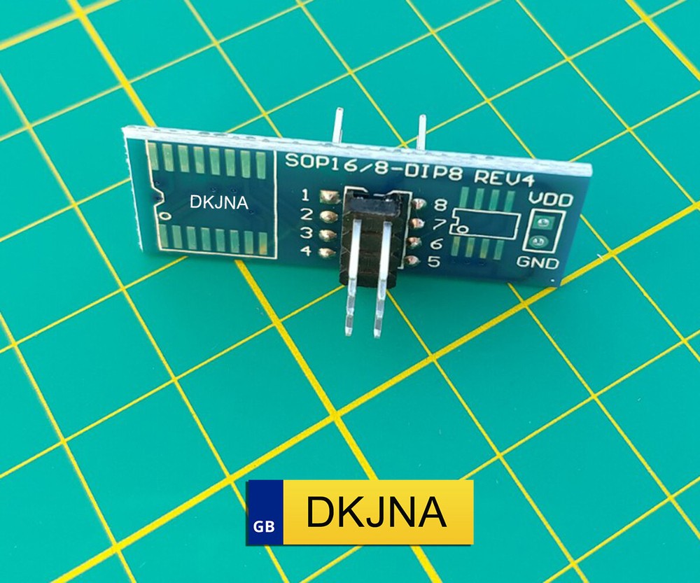 CH341A BIOS USB Programmer Flasher Writer 24 25 Series EEPROM SOP Clip Adapter