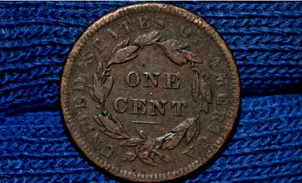 1838 LARGE CENT** XF / AU Details