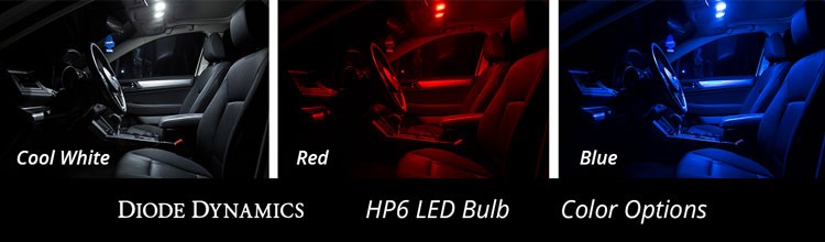 36mm HP6 LED Red Pair Diode Dynamics