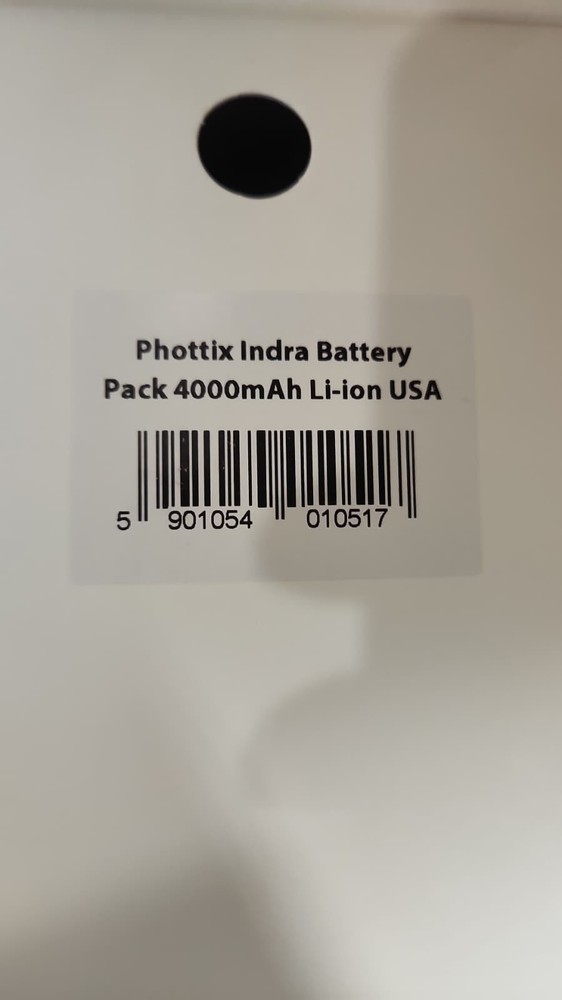 Phottix Indra360 TTL Studio Light Used Missing Battery Missing power cord