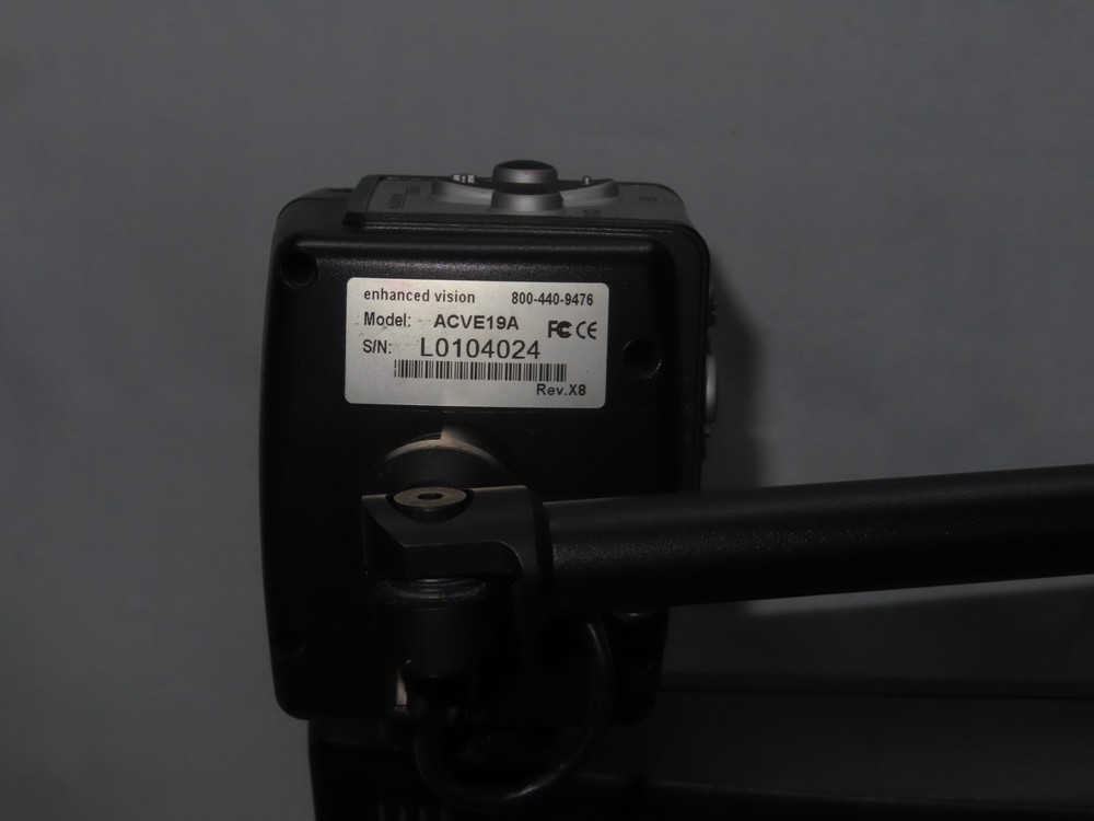 Acrobat LCD Enhanced Vision ACVE19A Low Vision Magnifier W/Remote & manual