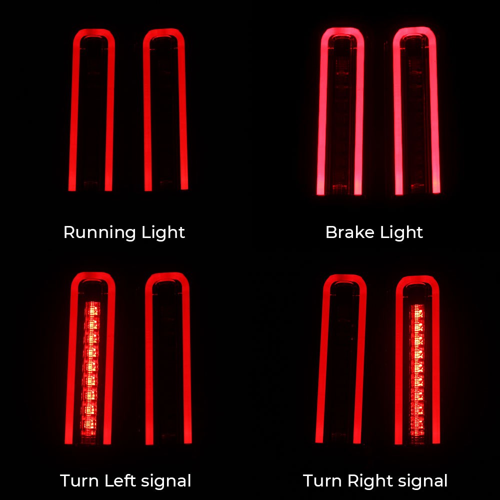 2pc Saddlebag LED Insert Light for Harley Electra Glide FLHTCU/I FLHTK 2014-24