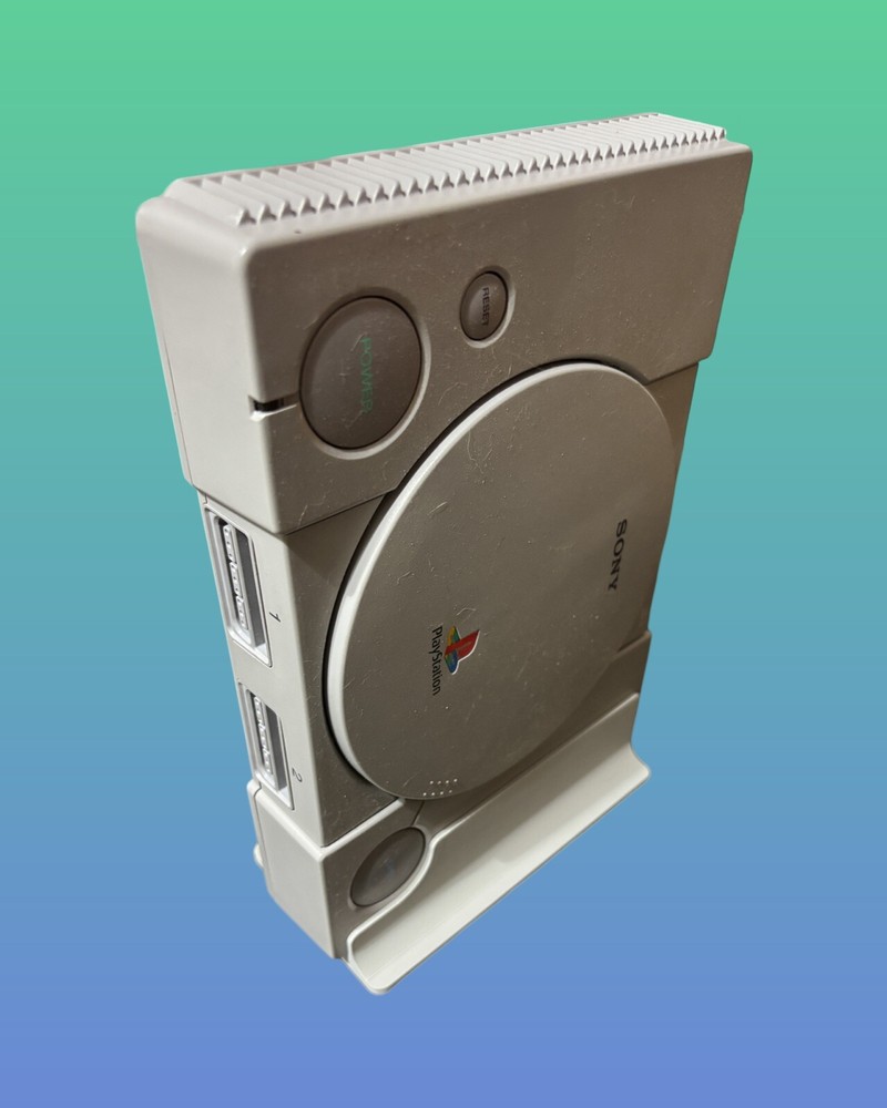 Custom 3D Printed PS1 Vertical Stand - Multiple Colors, Ships Fast from USA