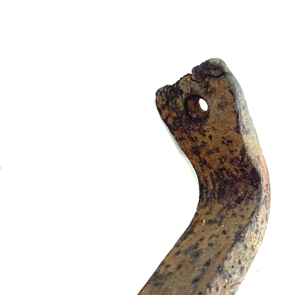Large Iron Hanging Bracket Architectural Salvage Blacksmith Made 