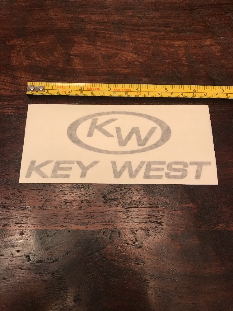 Key West Boats Vinyl Decal