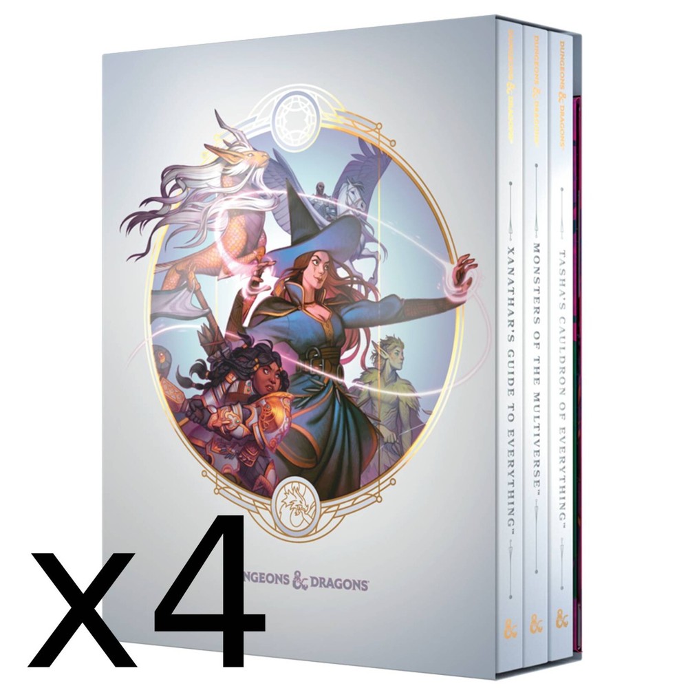 Dungeons & Dragons Rules Expansion Gift Set Alternate Covers x4 (SEALED CASE!)