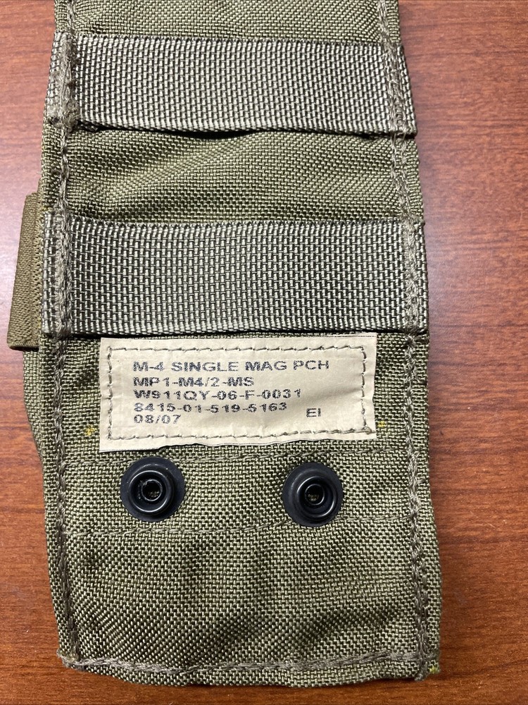 New EAGLE INDUSTRIES MOLLE SINGLE MP1-M4/2 MAG POUCH SFLCS