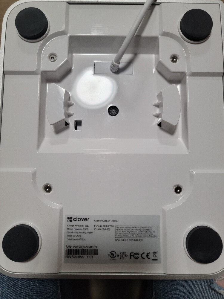 Clover Station P550 Printer ~ Cable Included