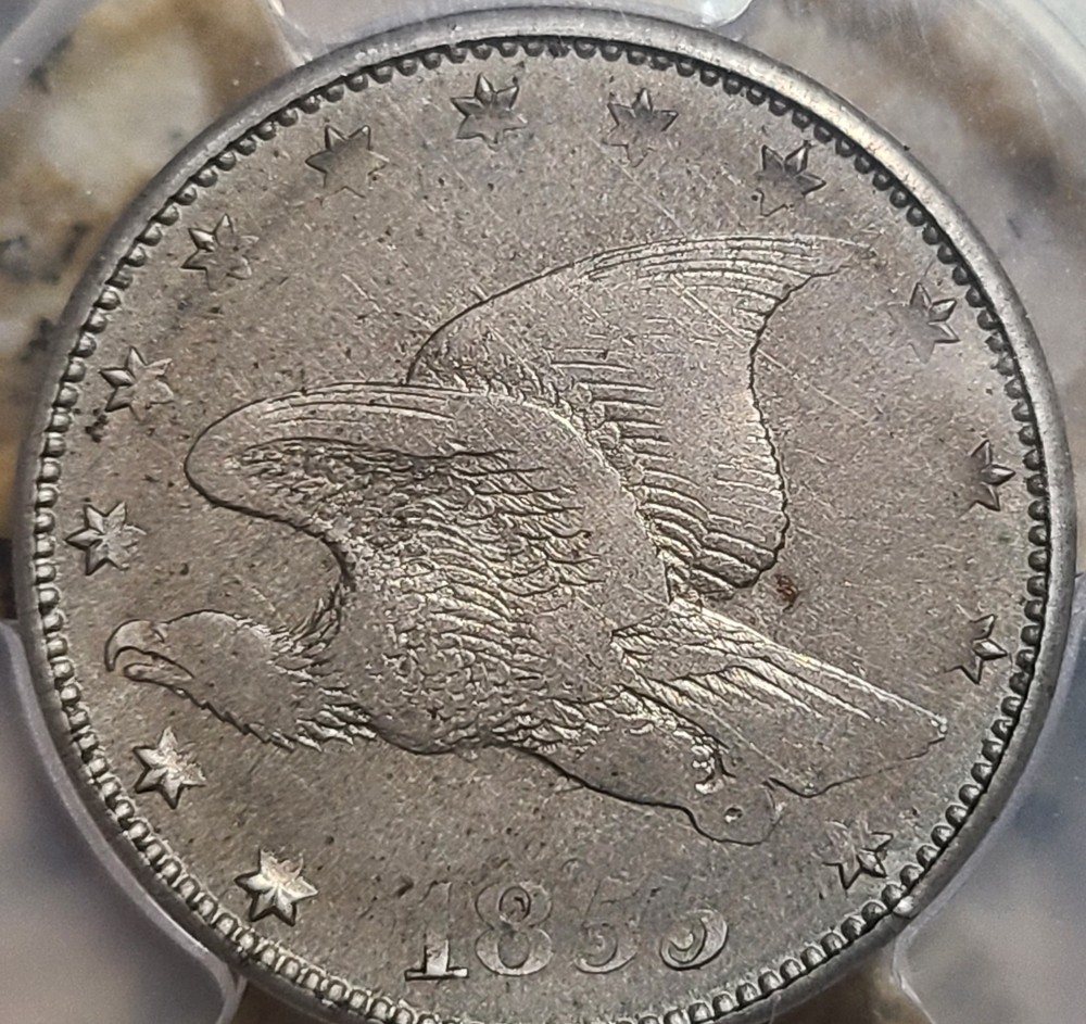 1855 Flying Eagle cent J-171 PCGS PR60