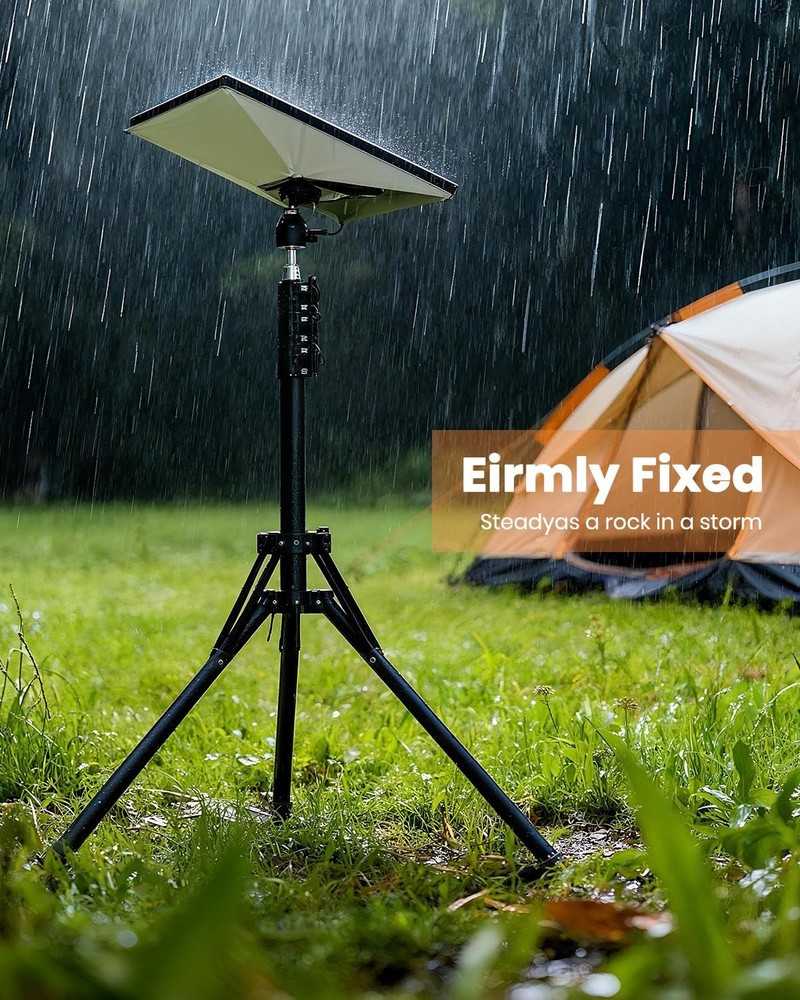 Starlink Mini Tripod Mount with Adapter, Adjustable Height 360° Rotation Compati