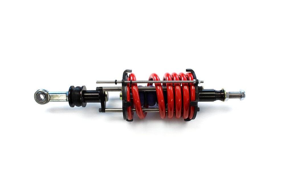 Wehrs Machine WM560CE, One Black Steel Pullbar Complete W/ Eibach Progressive Sp