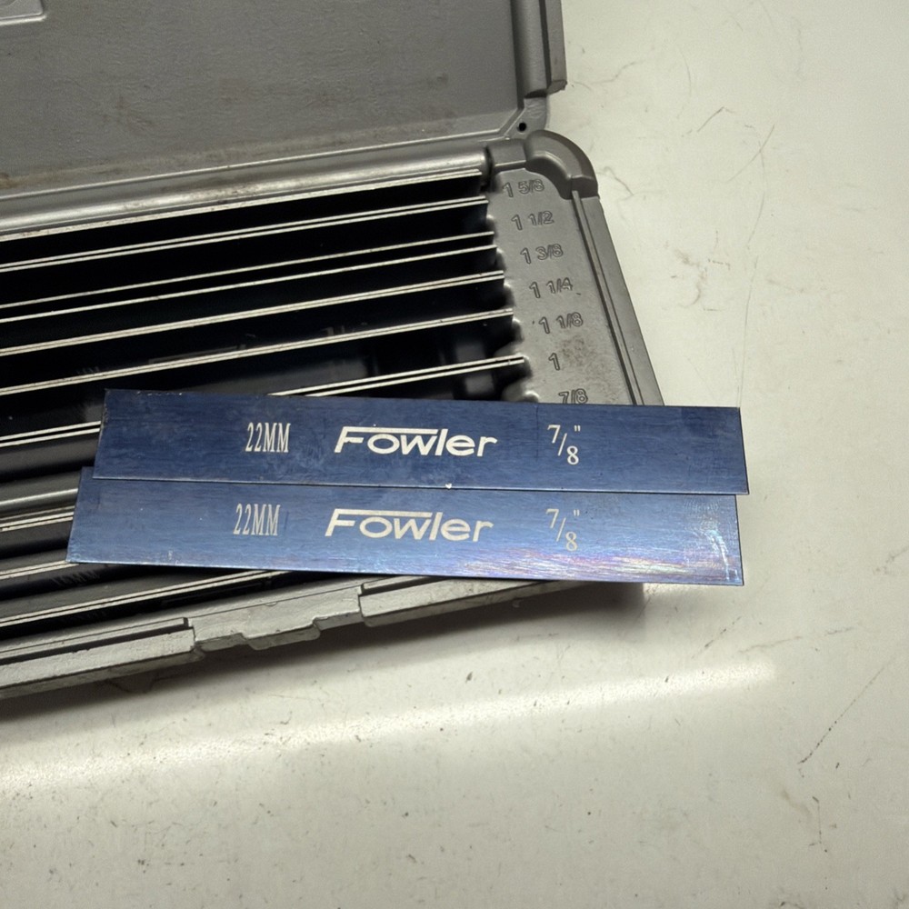 Fowler 10pc Parallel set