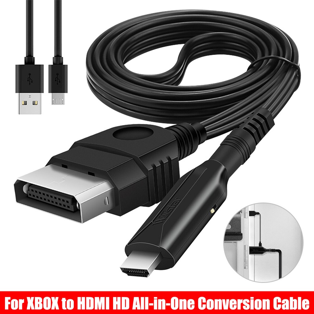 For Xbox to HDMI-Compatible Adapter HD Link Cable for Xbox Original Game Console