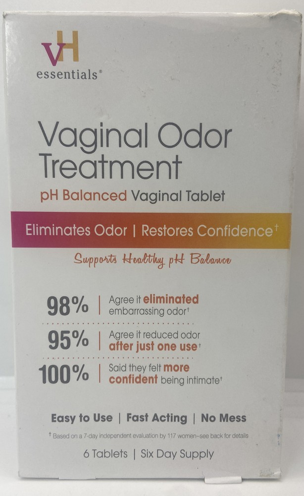 VH essentials Vaginal Odor Treatment  pH Balanced Vaginal Tabs