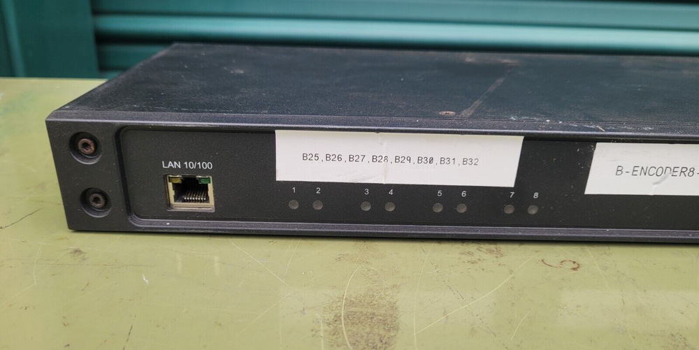 DVTEL SecureLink 7608E DVT-7608E 8-VIDEO INPUTS ENCODER UNIT TESTED WORKING