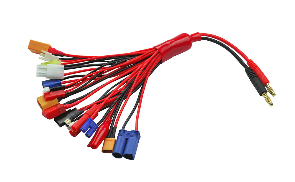 Nitro Hobbies v2 19-in-1 Multi Charging Adapter Deans/EC5/EC3/EC2/XT60/XT30/XT90
