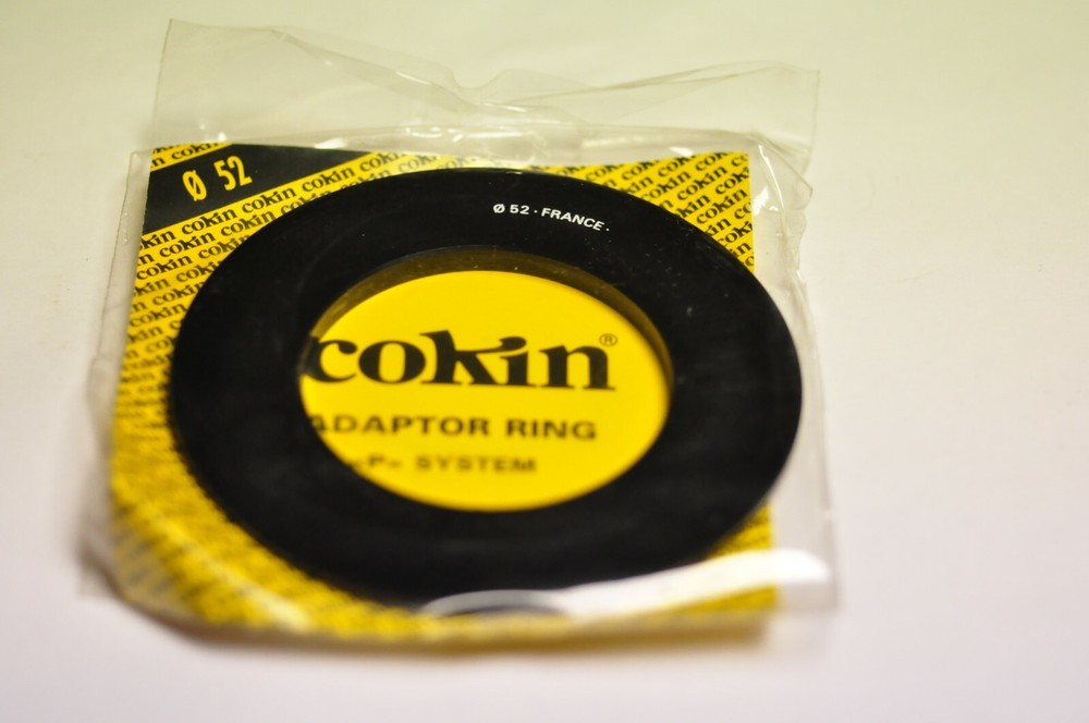Cokin "P" 52mm adapter ring. New OLD STOCK