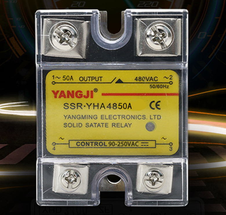 Single-phase AC controlled AC AC-AC solid state relay YHA4850A