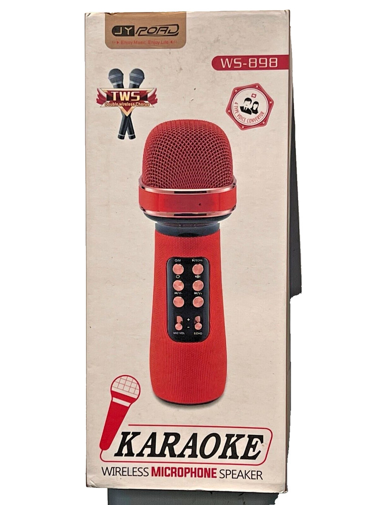 TWS KARAOKE TREASURE WIRELESS MICROPHONE / SPEAKER.