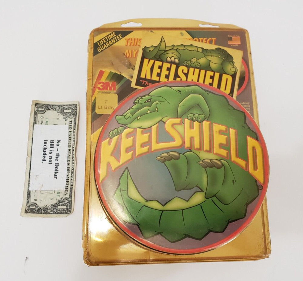 3M - Keel Shield Hull Protector - 7ft. Kit - Light Gray - Vintage NOS  --  READ