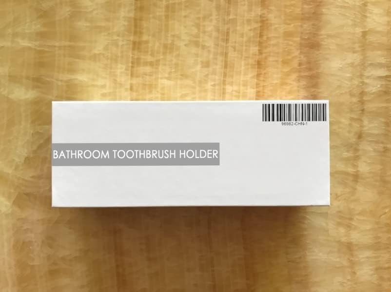 Toothbrush Holder, 5 Toothbrush Slots & Timer Function, Cordless Wall Mounted...