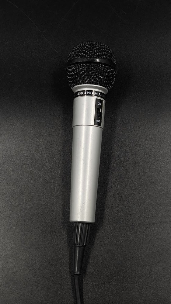 The Singing Machine Co Microphone Used Working Silver