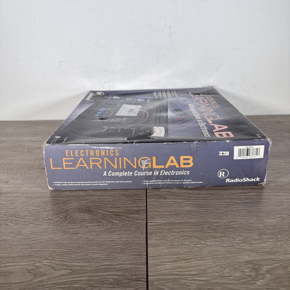 RadioShack Electronics Learning Lab: A Complete Course in Electronics *NIB*
