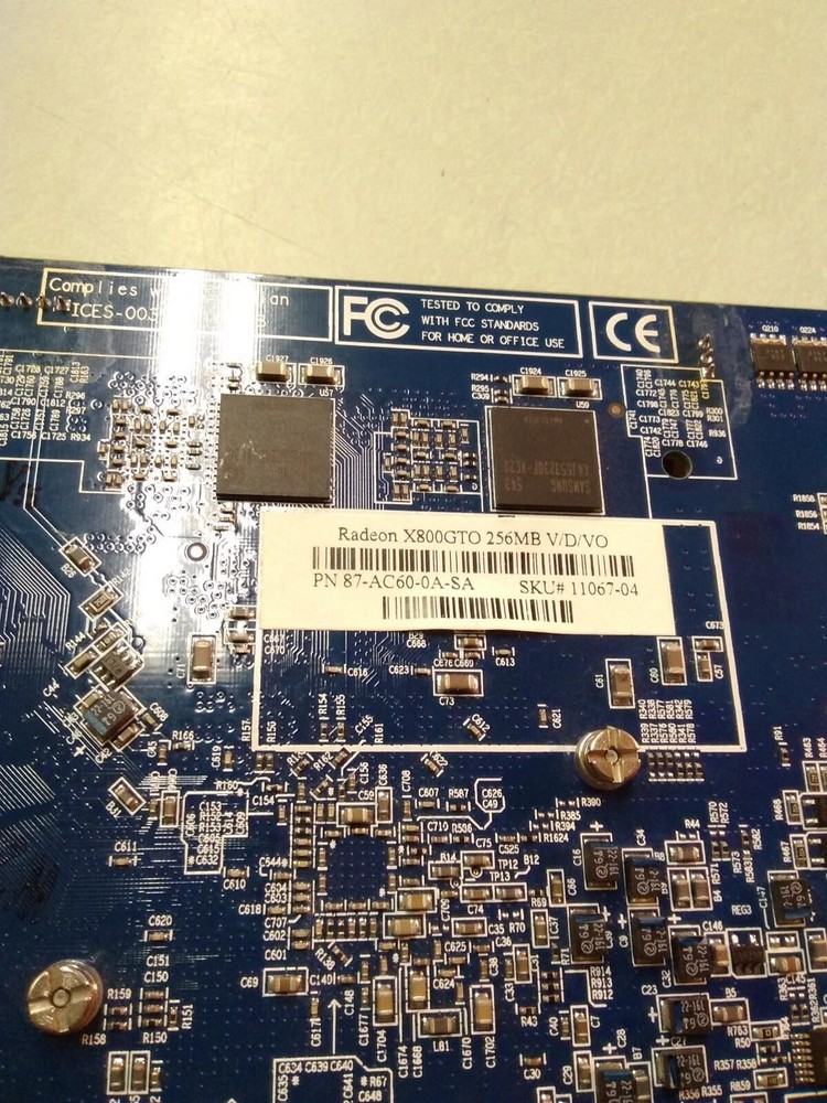 ATI Radeon 109-A47400-00A 256MB VIDEO CARD