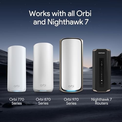 XLTTYWL Orbi 370 Wall Mount Kit, Orbit 7 Mount Bracket Optimize Space Compatible