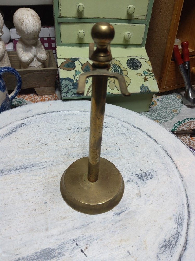 Vintage Brass Shaving Stand