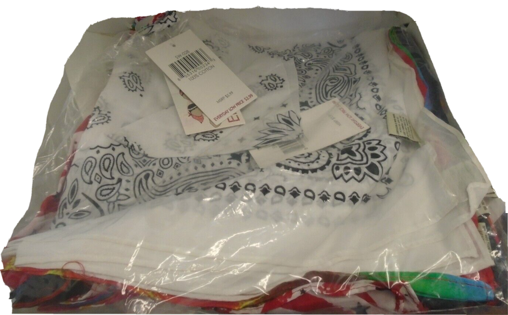 YOUNG USA MULTI FUNCTIONAL BANDANAS 10 Pack