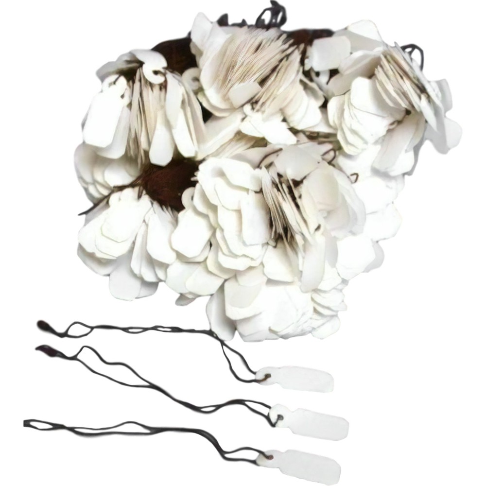 1000 Pcs Price Tags String Ring Chain Jewelry Display
