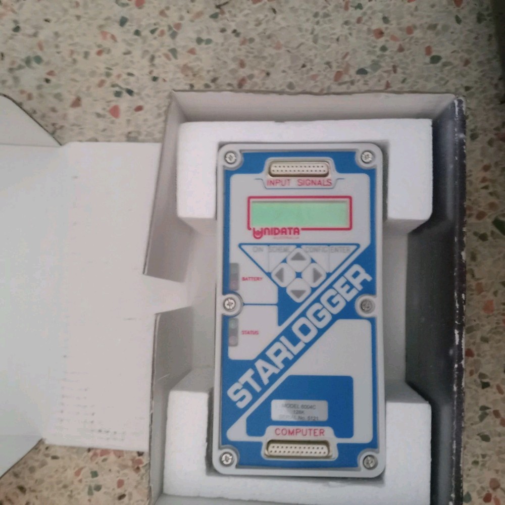 Unidata 6004C 128K Starlogger Data Logger  "NOS"