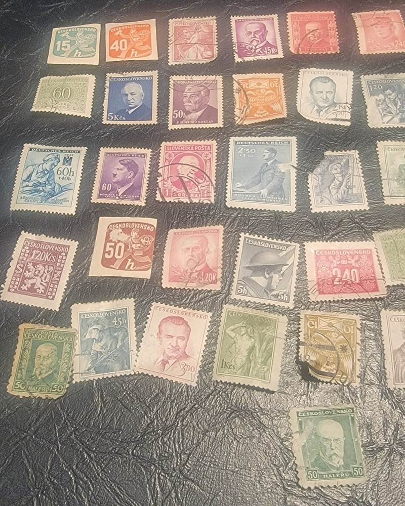 50 OLD CZECHOSLOVAKIA STAMPS SE501