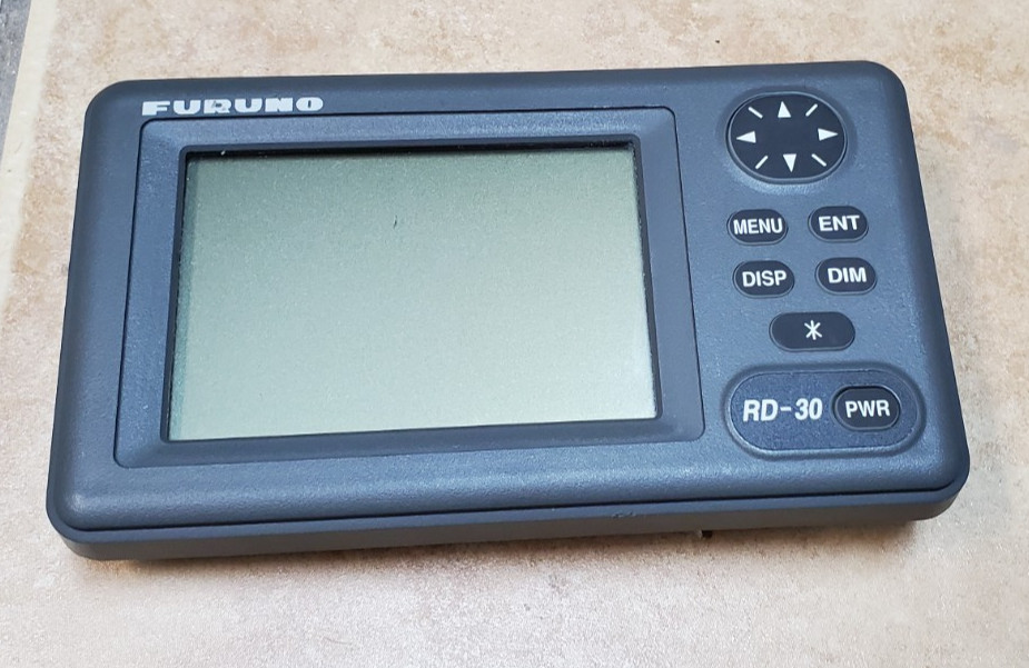 Furuno RD30 Front Panel With LCD PC Board Assembly Some Lines Missing In LCD