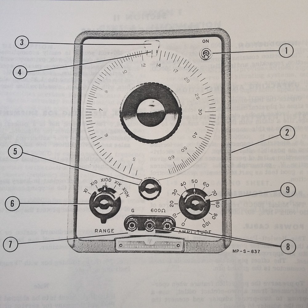 HP 200CD and 200CDR Wide Range Oscillator Operation & Service Manual