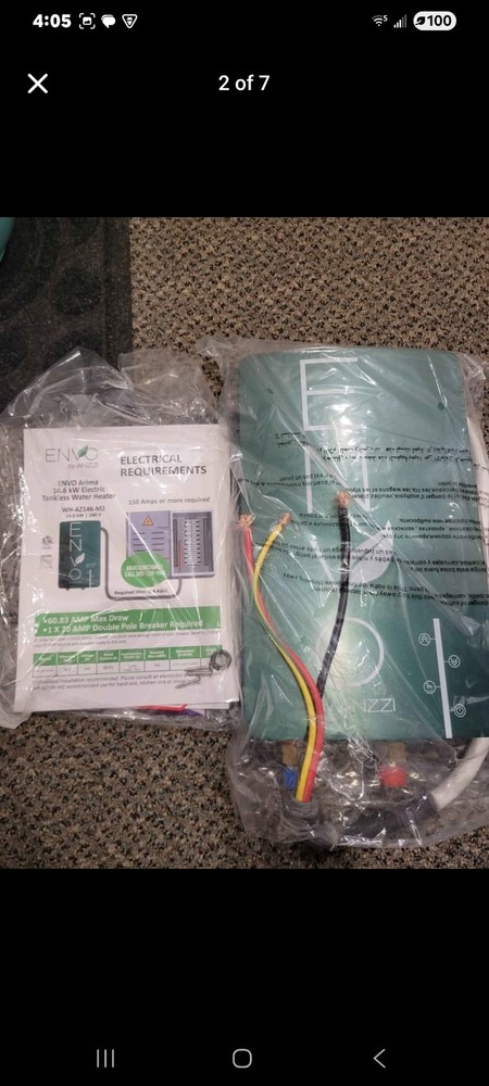 New Envo by Anzzi Single Phase Tankless Water Heater