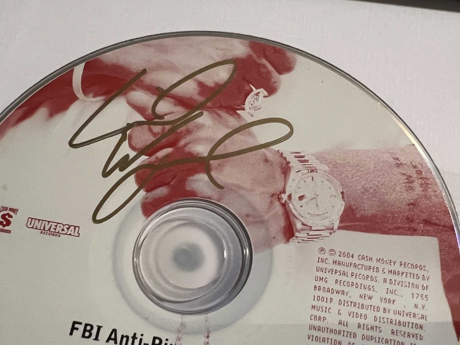 LIL WAYNE "THA CARTER” SIGNED FRAMED AUTOGRAPHED CD COVER *EXACT PROOF w/ COA