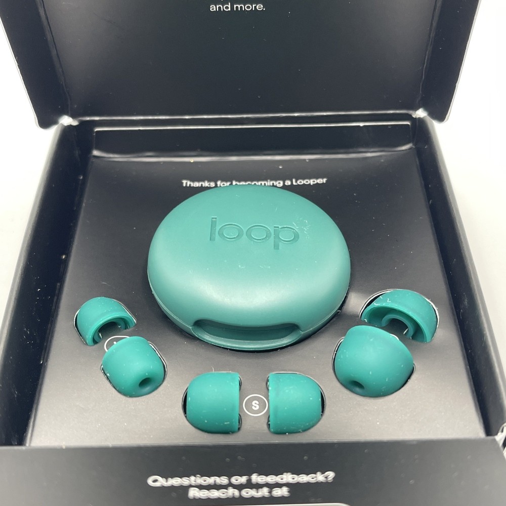 LOOP Switch 2 Noise Reduction Earplugs OPEN BOX (Emerald, 20251009)