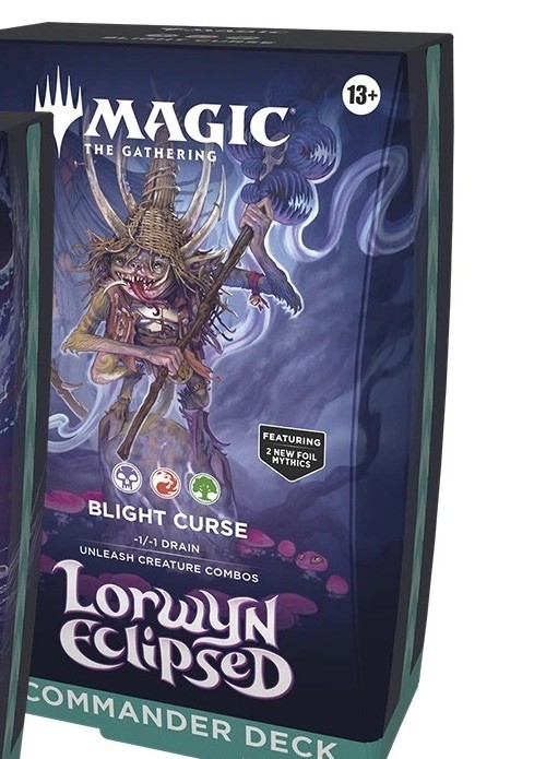 Sealed Lorwyn Eclipsed Commander Deck Blight Curse